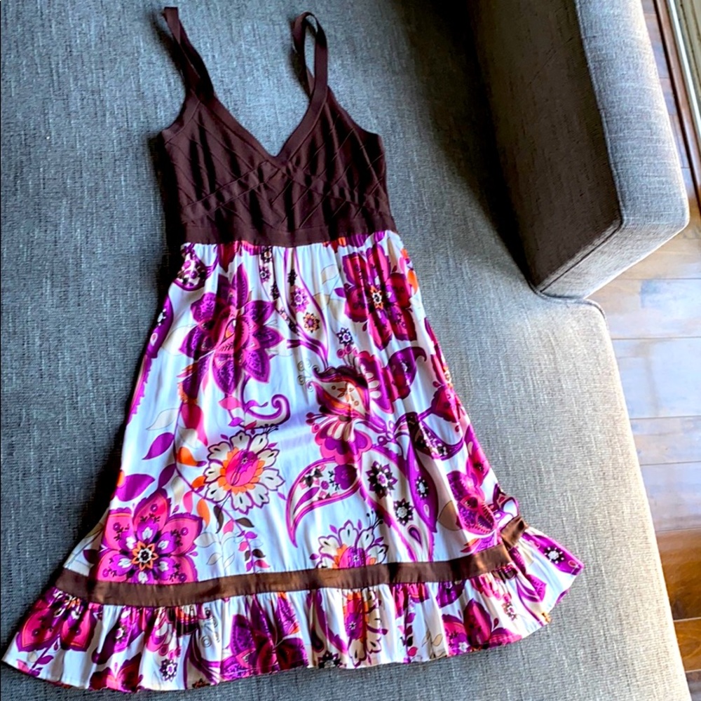 BEBE silk dress